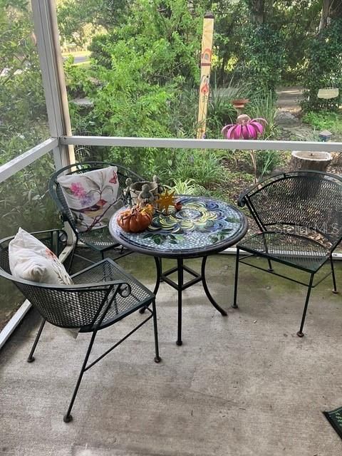 Second Patio-Furnishings from previous owner.