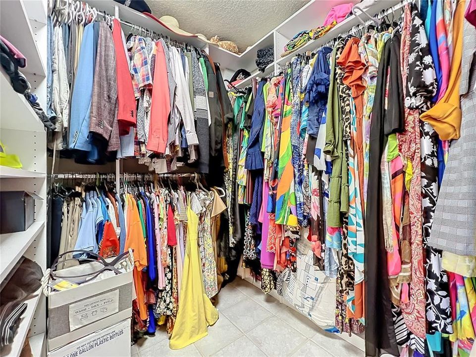 Master Walk in closet