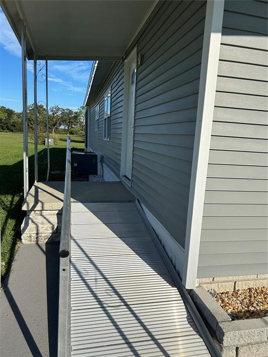 Handicap Accessible Front Entry