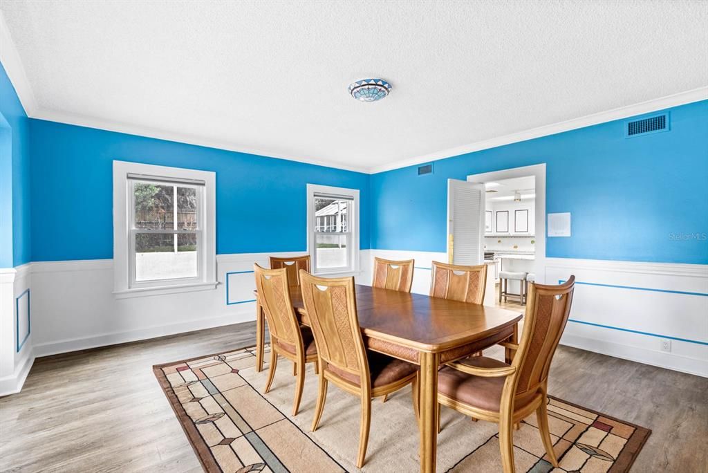 Formal Dining room off kitchen