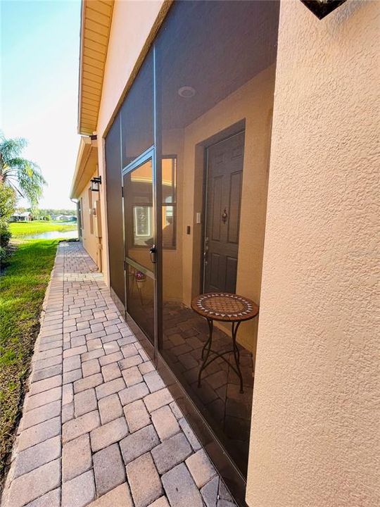 Screened-In Side Porch