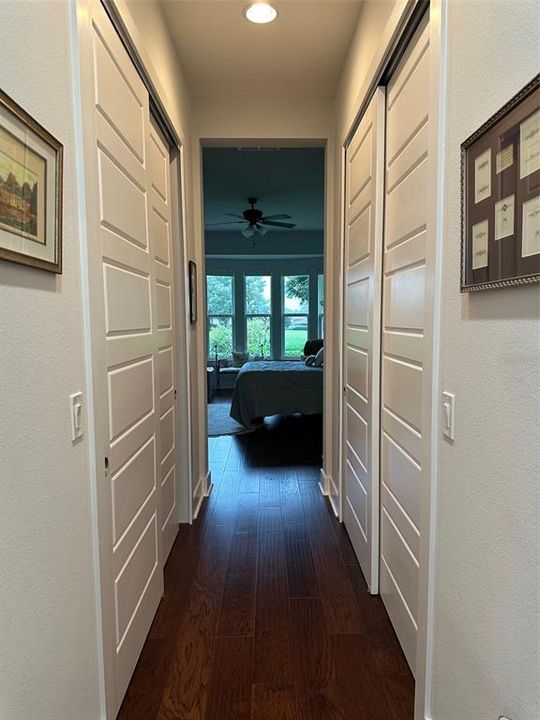 Primary Bedroom Entry Walk in Closets