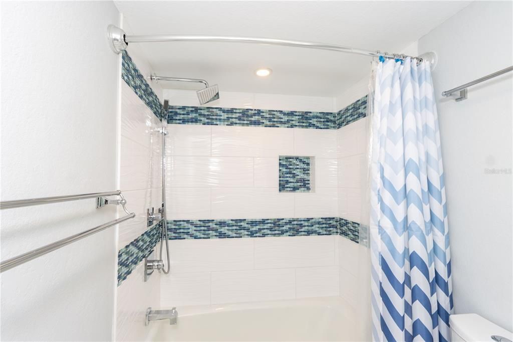 Upper Level 2nd Bath with Tub and Shower