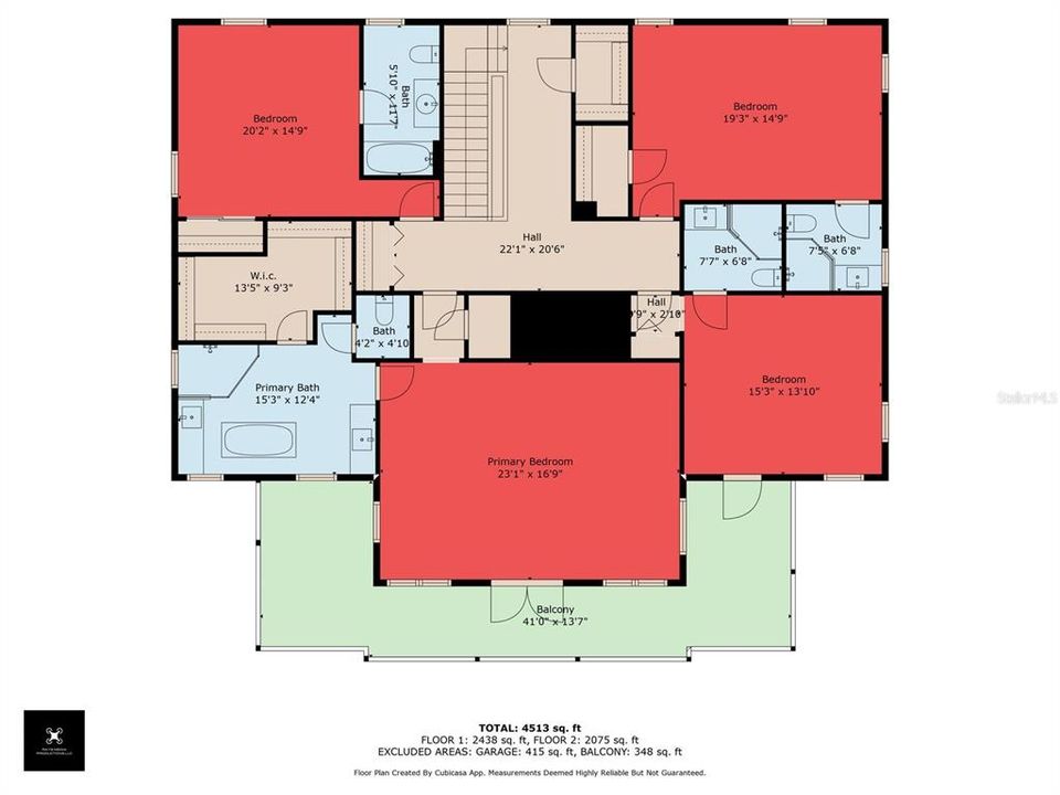 Floorplan- Upper level