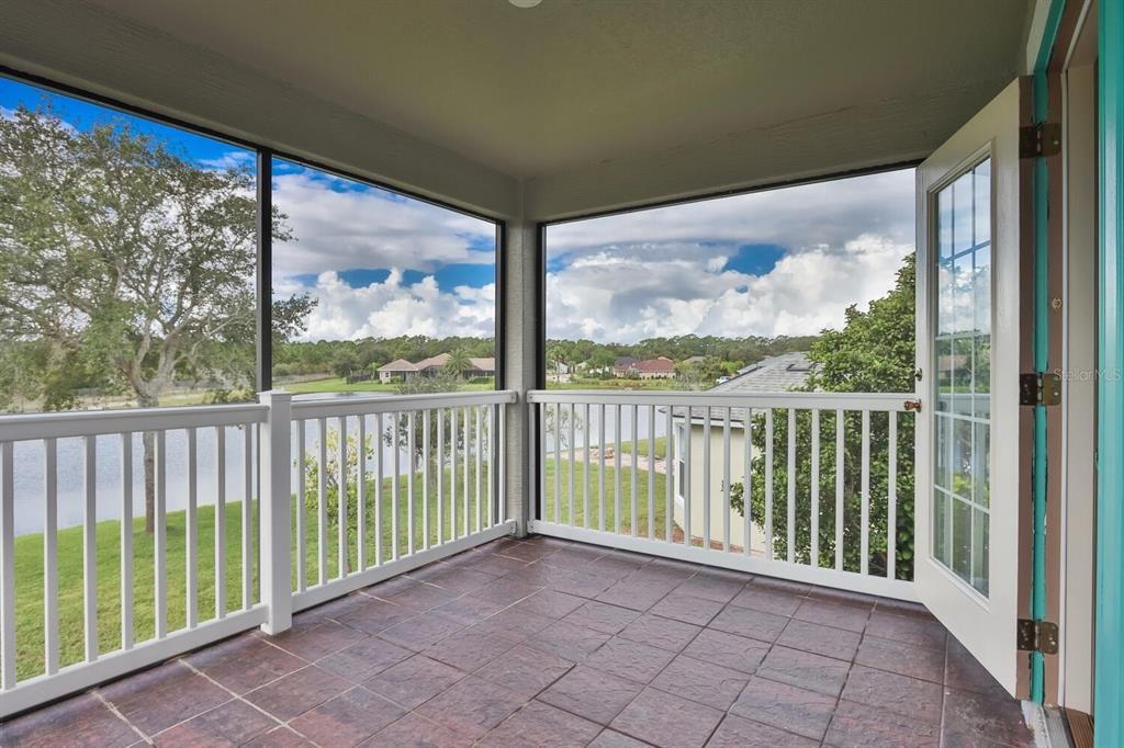 Second Floor Screened Balcony