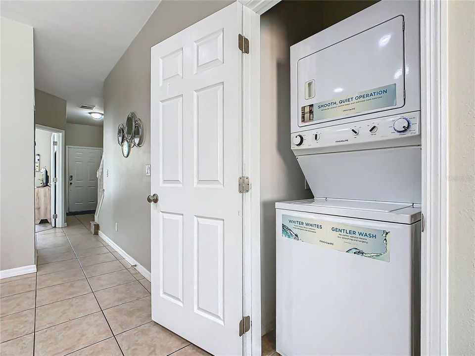 Laundry closet