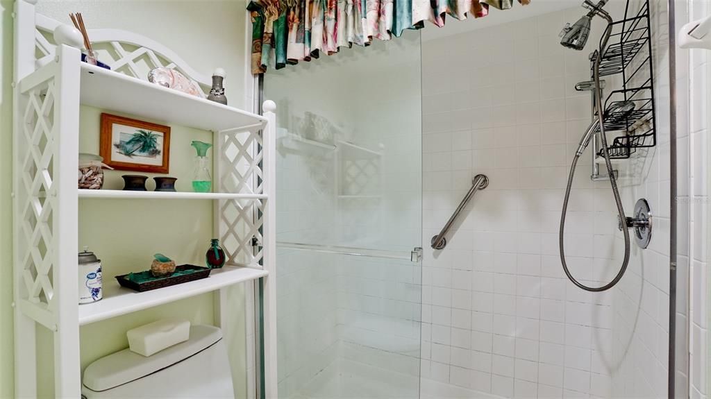 En Suite FULL BATHROOM has walk-in shower