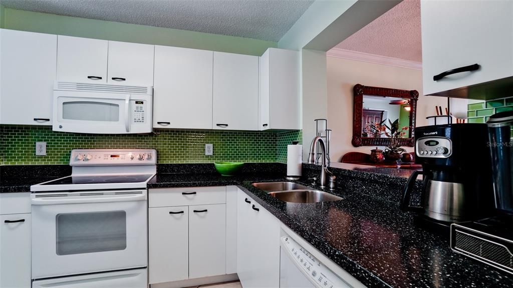 Pass through Kitchen to Dining Room