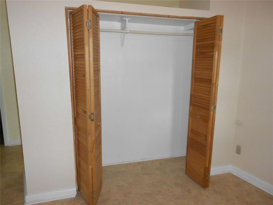 Closet Downstairs Unit