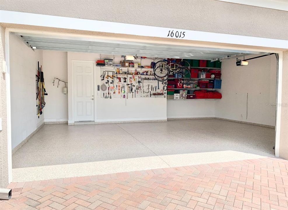 concrete coating on garage floor