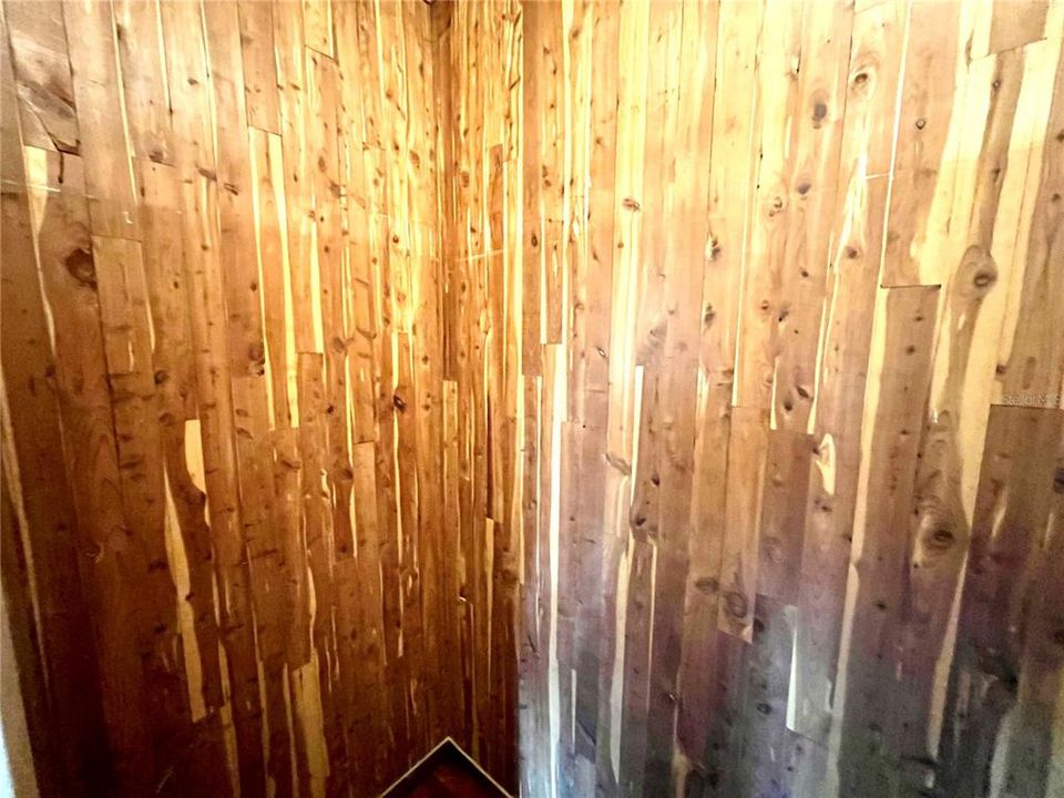 Cedar Lined Closets