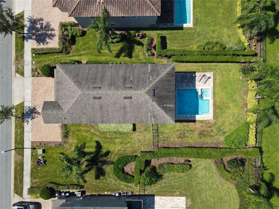 Aerial View of Home