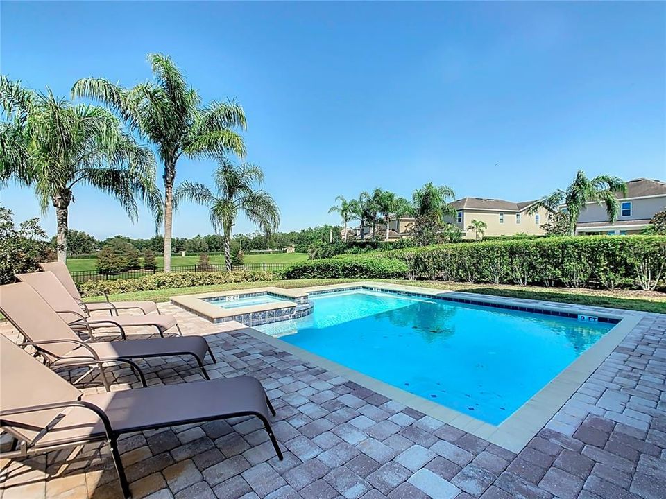 Expansive Pool Deck