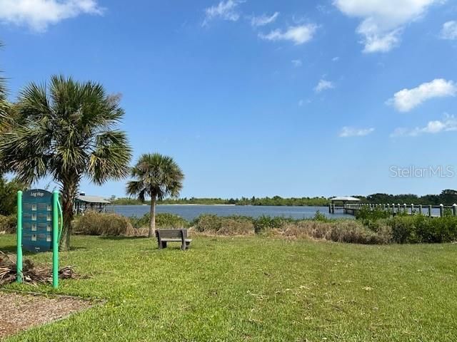 Public Park with access to the Intracoastal Waterway