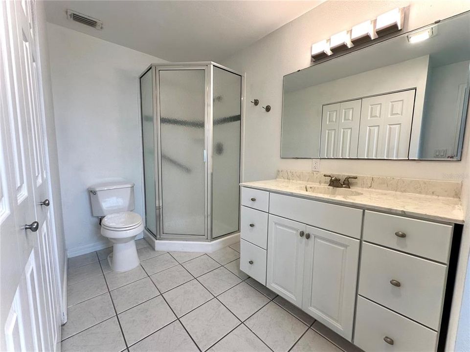 En Suite Main Bathroom with Walk-in Shower