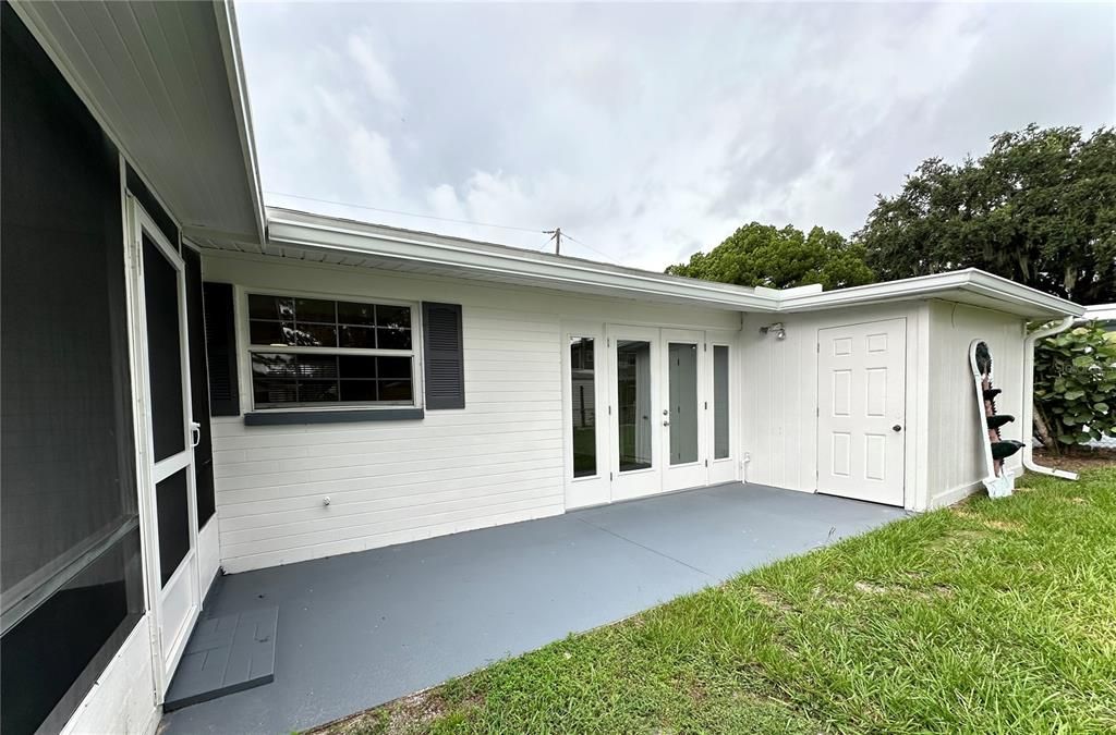 Attached Storage/Utility Shed