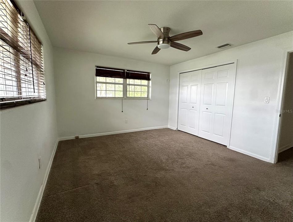 Carpeted Main Bedroom with Large Closet