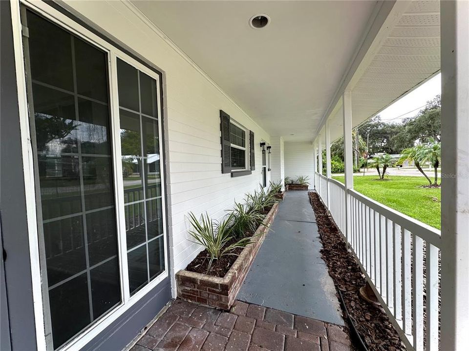 Covered Front Porch