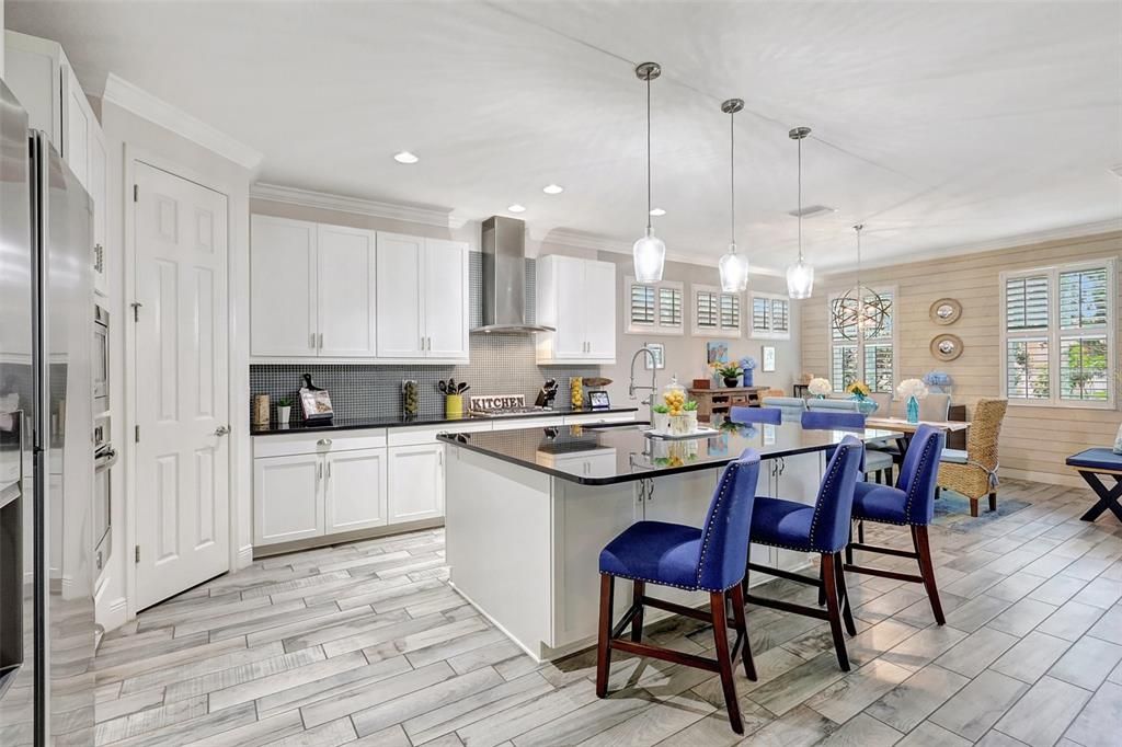 Kitchen that is open to Dining Area