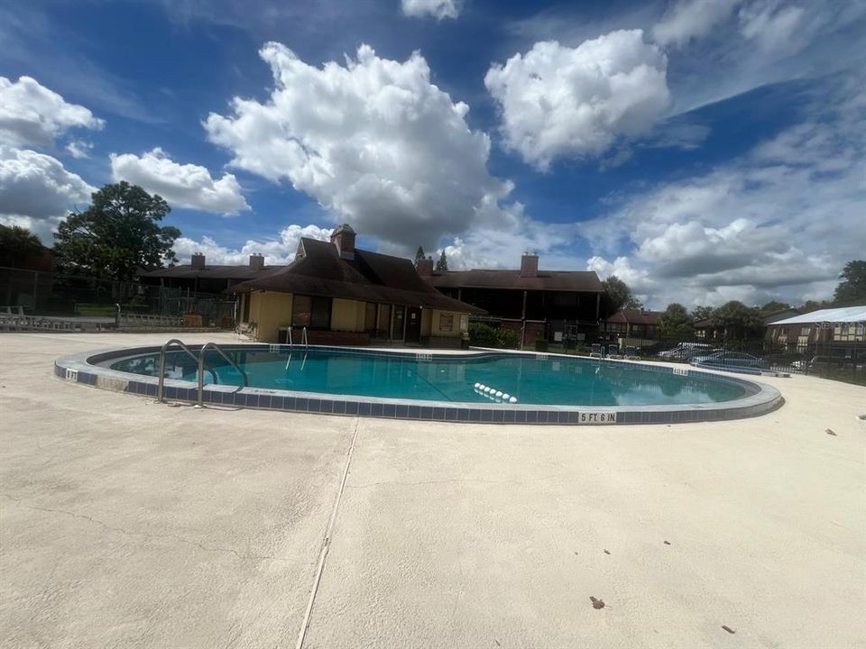 Community Pool and clubhouse