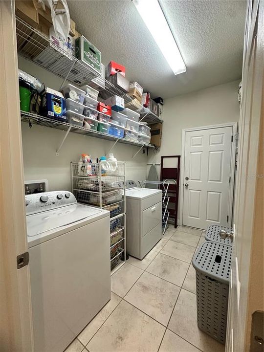 Inside Laundry room