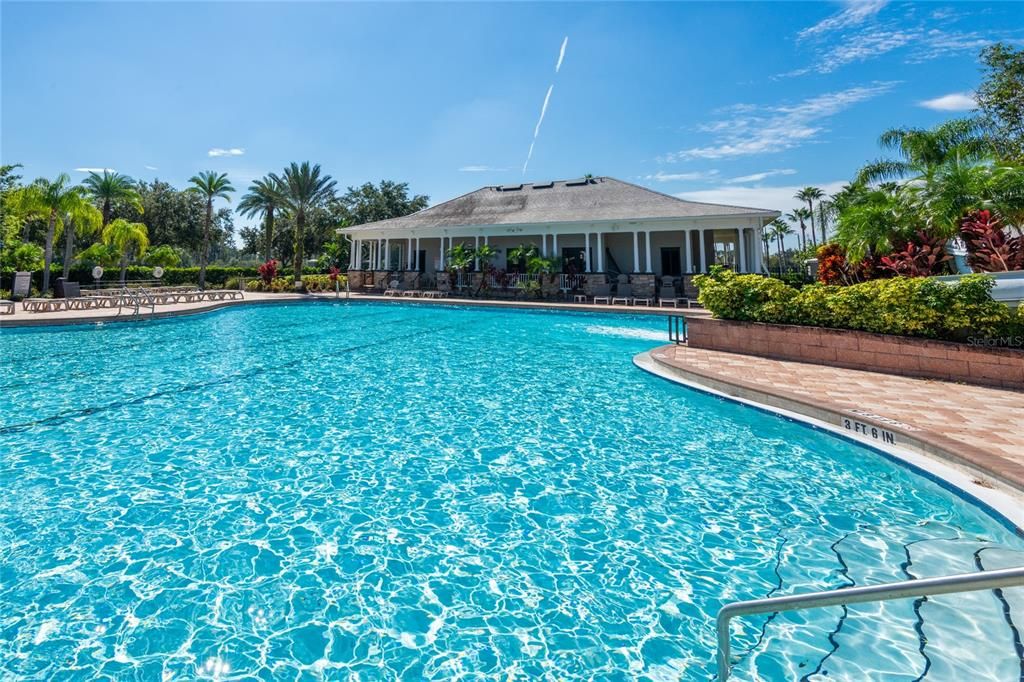 Pool and clubhouse