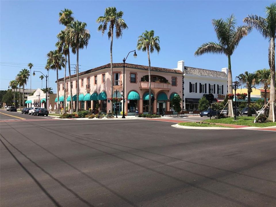 Quaint downtown Venice - so fun for a stroll admiring the tropical flowers, enjoying a gelato or going to the Saturday Farmers Market for fresh, local produce.