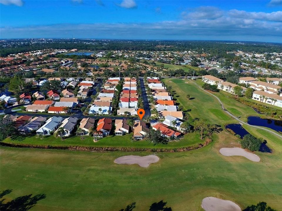 Aerial view of Venice Palm community - a wonderful place to call your Florida home!