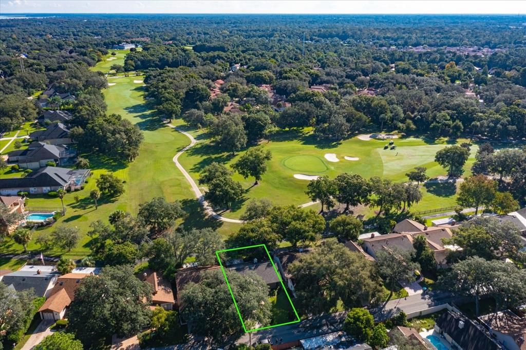 Aerial View of Golf Course