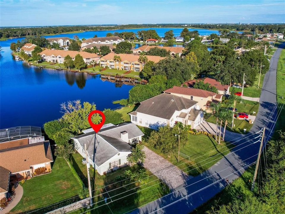 Aerial View Of The Home