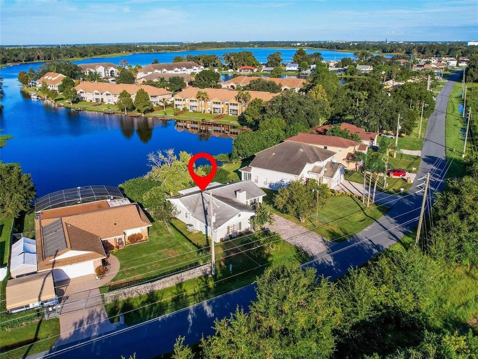 Aerial View Of The Home