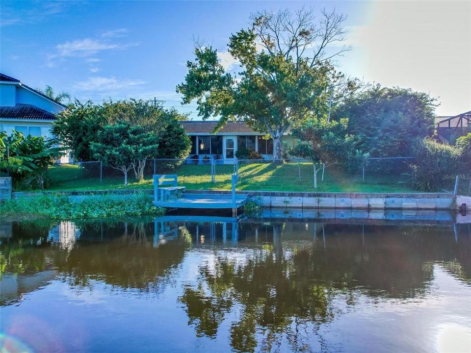 Rear of the Home/Lake Access