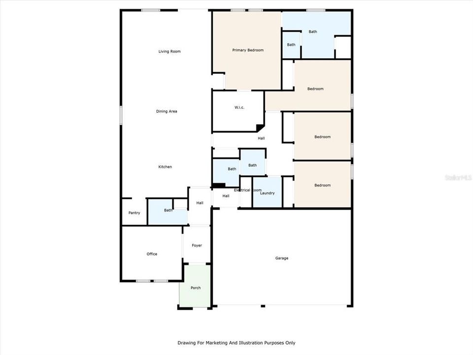 For Sale: $430,000 (4 beds, 2 baths, 2470 Square Feet)