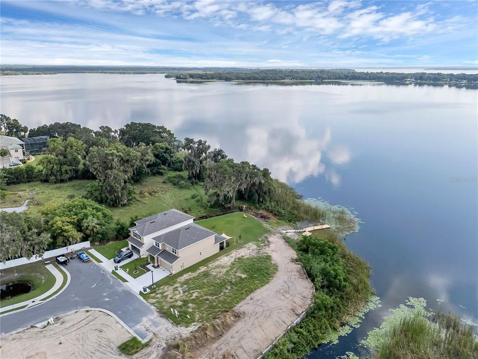 **Private boat ramp.