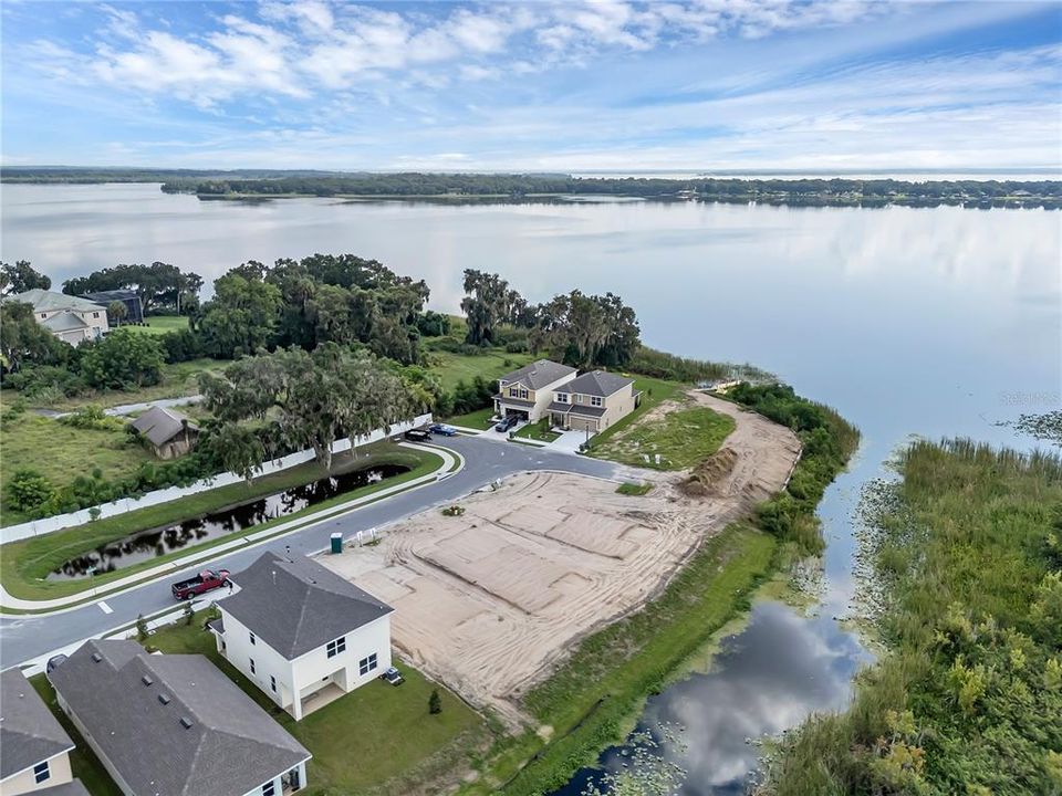 **Private boat ramp.