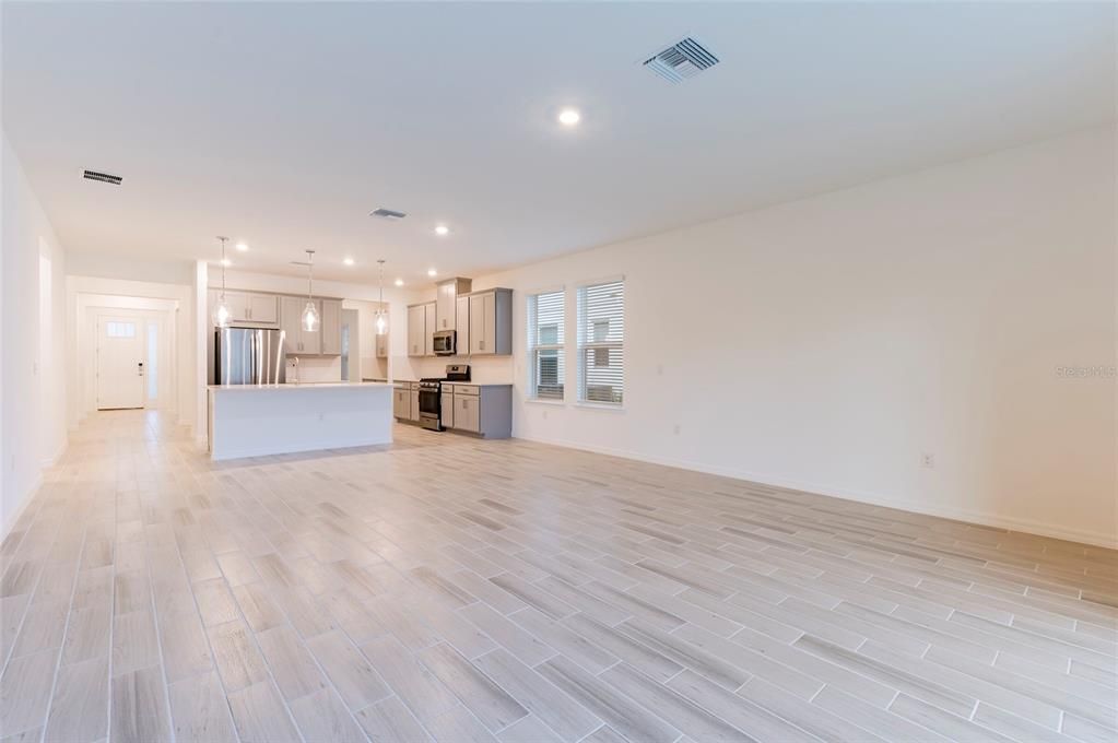 Living Room/Kitchen from Patio