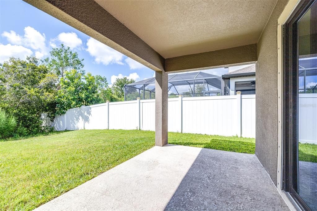 Large Covered Lanai