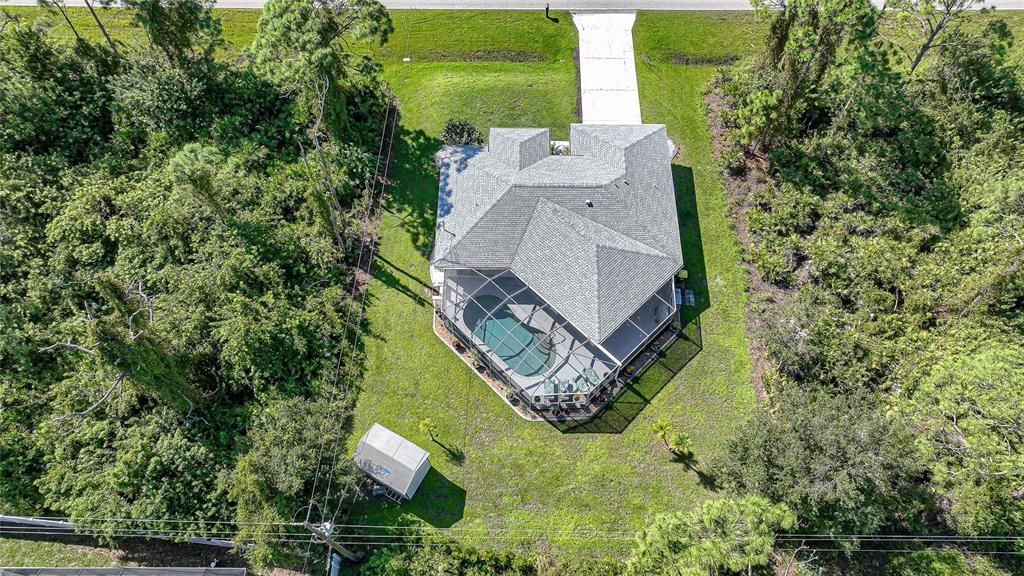 home roof view