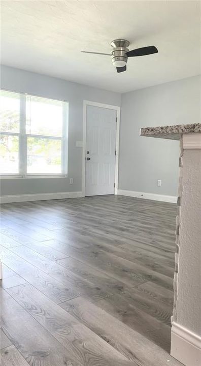 Another view of Living Room from kitchen