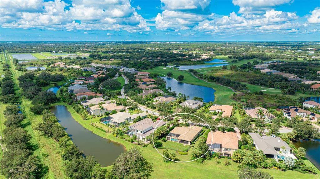 Partial pond view