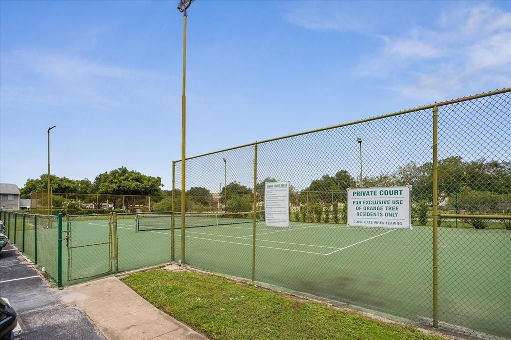 Community Tennis Court