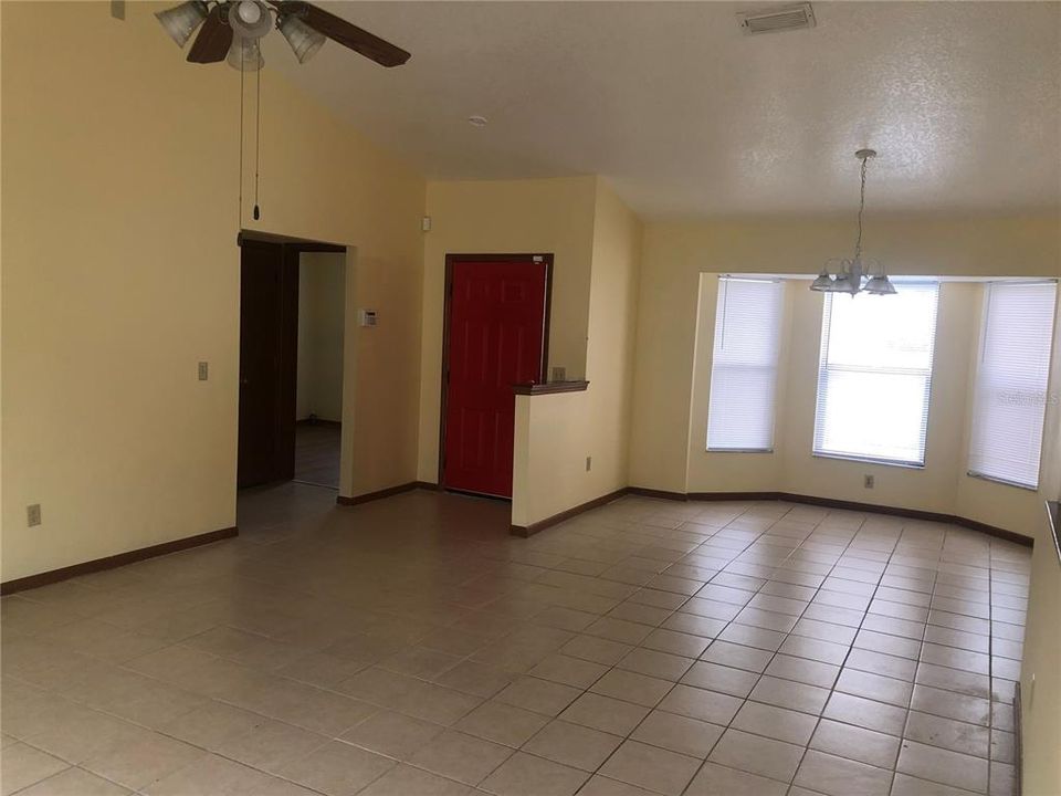 Great Room with the Dining Area