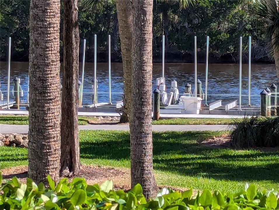 Lanai dock view