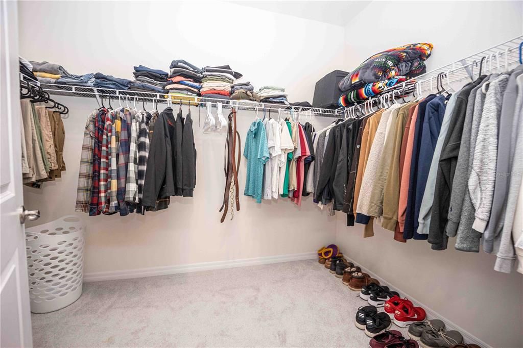 Primary Ensuite Bathroom Walk-In Closet