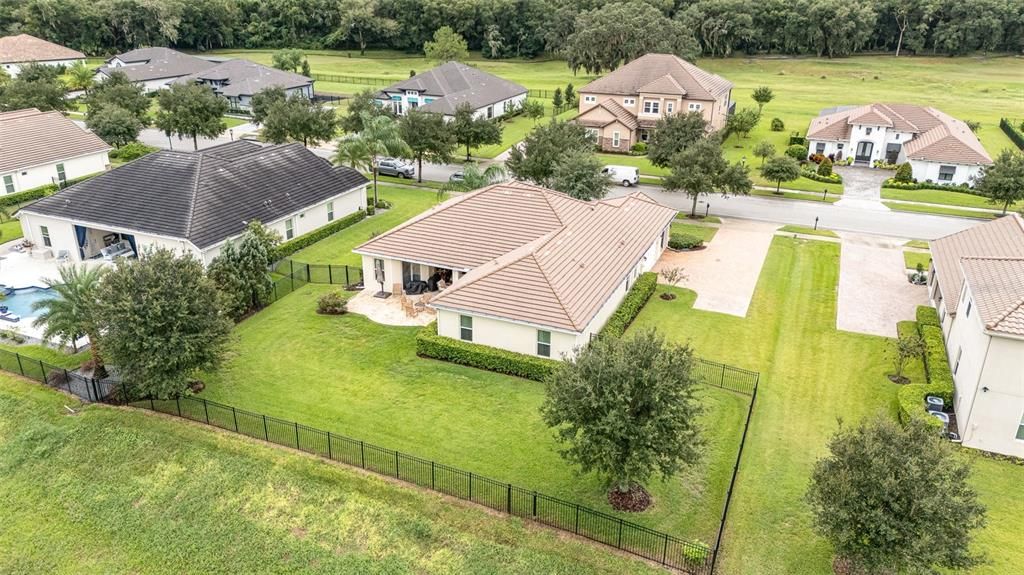 Aerial of the rear of 31754 RedTail Blvd