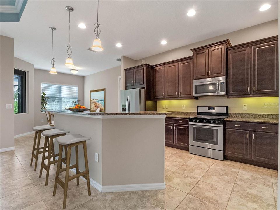 Kitchen Virtually Staged