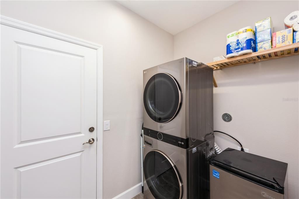 Laundry room.