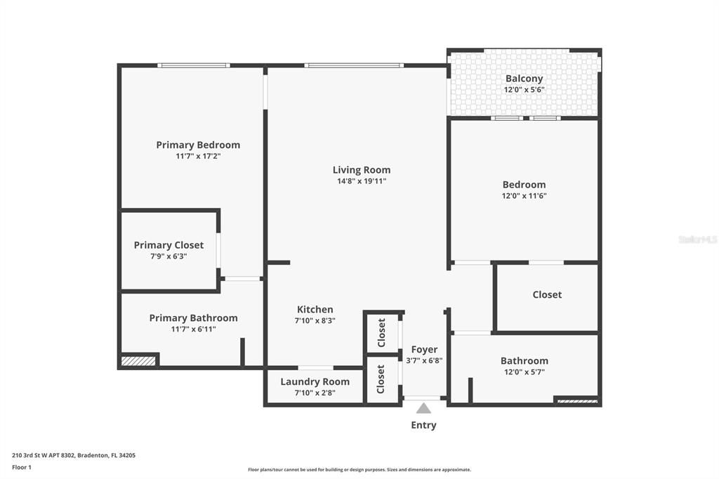 For Sale: $375,000 (2 beds, 2 baths, 1009 Square Feet)