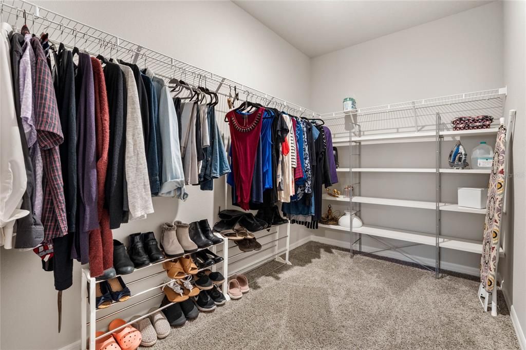 Primary Walk-In Closet