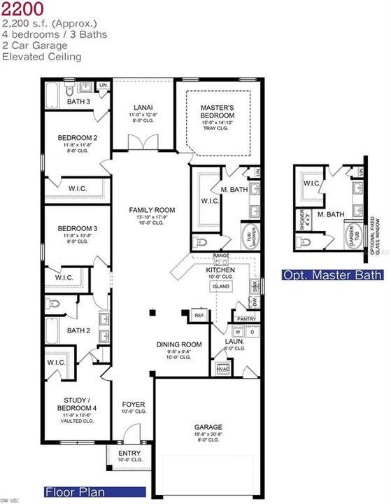 2200 Floor Plan